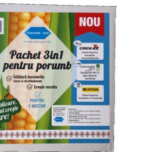 Pachet Porumb 3 in 1 Crew Ace + Mustang + Nutriboost  – 1 ha